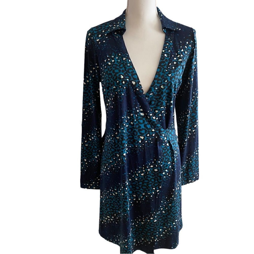 Julie Brown Wrap Dress Neiman Marcus Size Small NWT